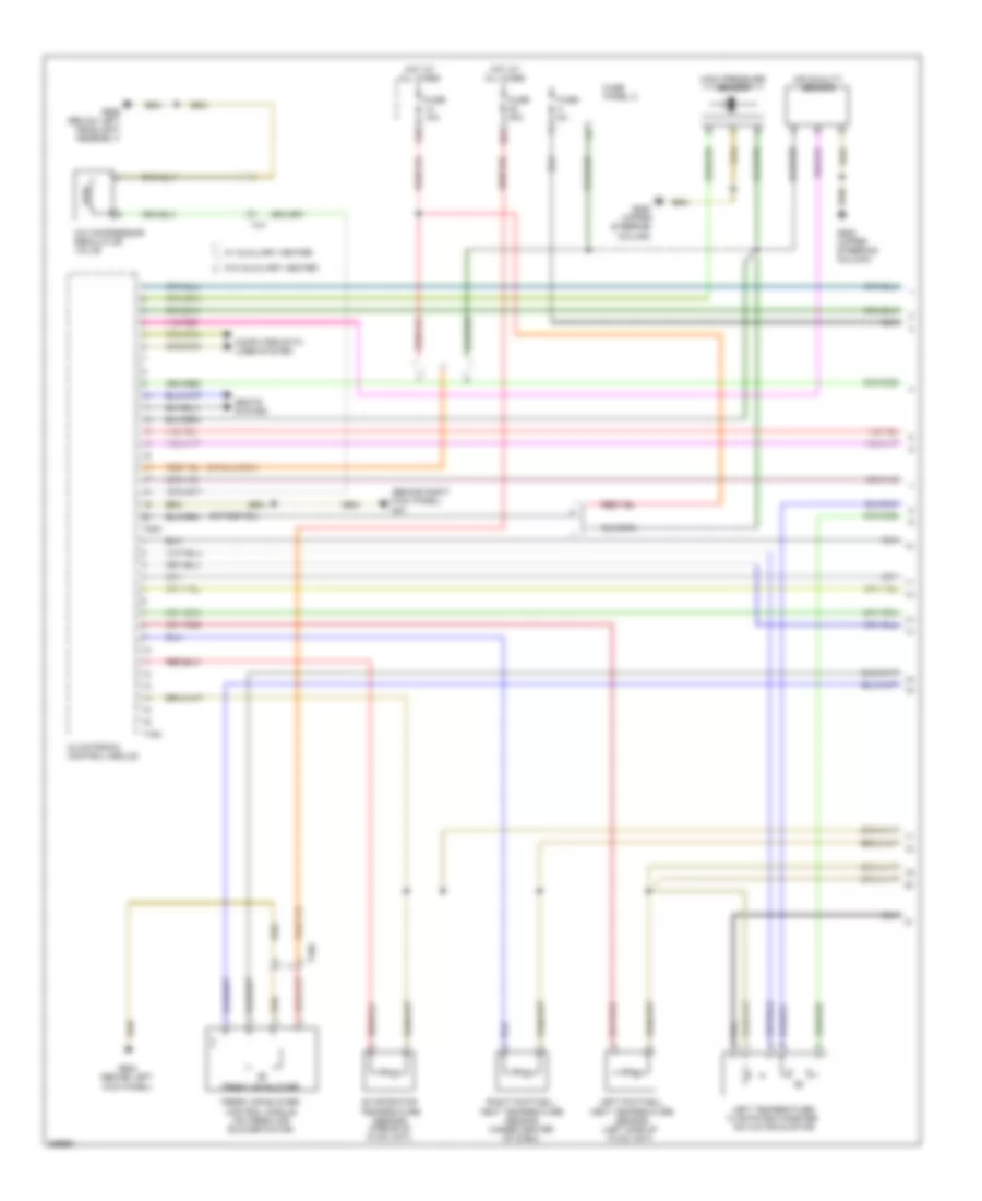 Automatic A C Wiring Diagram with Climatronic 1 of 3 for Volkswagen GTI 2 0T 2011