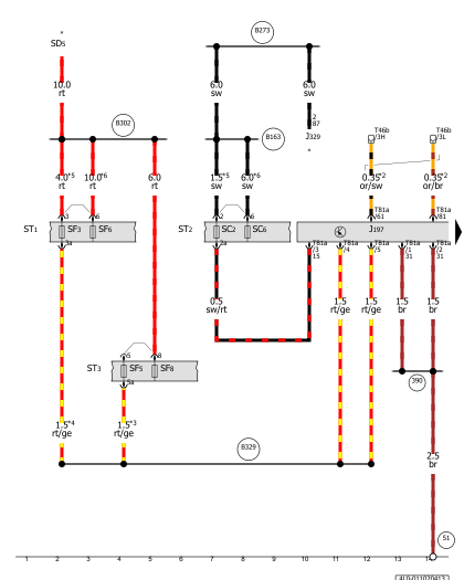 Wiring diagrams AUDI Adaptive suspension — Портал-Диагностов Электросхемы