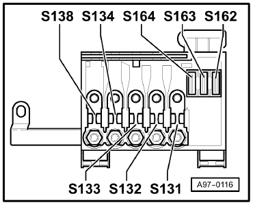 Wiring diagrams AUDI 1.6 litre fuel injection engine (Simos), 75 kW, 4-cylinder, engine code BFQ