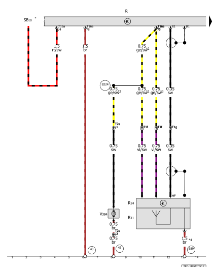 Stromlaufplan Vw Radioanlage Rcd 2001 Portal Diagnostov Elektroshemy